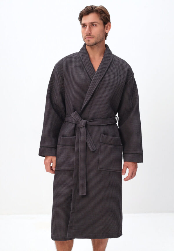 Халат вафля 7426 ANTHRACITE